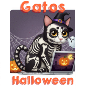 Gatos y halloween